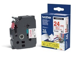 NASTRO BROTHER TZ-e251 24MMx8MT NERO/BIANCO