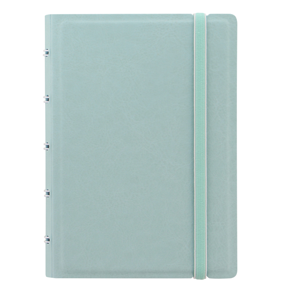 Notebook Pocket f.to 144x105mm righe 56 pag verde pastello similpelle Filofax