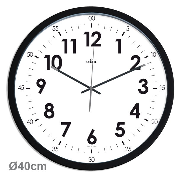 Orologio da parete D40cm Silent Clock Orion by Cep