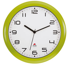 OROLOGIO DA PARETE HORNEW D30cm VERDE Alba