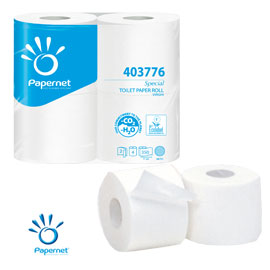Pacco 4RT carta igienica 2veli Maxi 350strappi goffrata micro Papernet