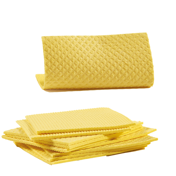 Pack 10 Pannospugna Aquos giallo PerfettoFactory