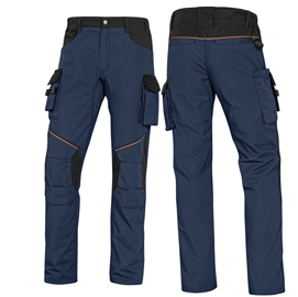 PANTALONE da LAVORO Mach 2 blu/nero Tg.L