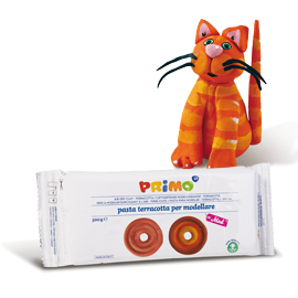 PASTA DA MODELLARE 500GR TERRACOTTA