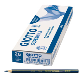 Pastello Giotto Supermina monocolore blu avio 26