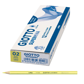 Pastello Giotto Supermina monocolore giallo limone 02