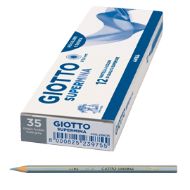 Pastello Giotto Supermina monocolore grigio freddo 35