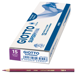 Pastello Giotto Supermina monocolore porpora 15