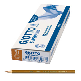 Pastello Giotto Supermina monocolore terra siena naturale 31