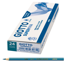 Pastello Giotto Supermina monocolore turchese 24
