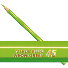 Pastello Giotto Supermina monocolore verde fluo 54