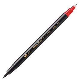 Penna a doppia punta per disegnare e illustrare inchiostro nero Pentel