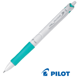 ***Penna a sfera scatto ACROBALL PURE WHITE Begreen 1,0mm verde PILOT