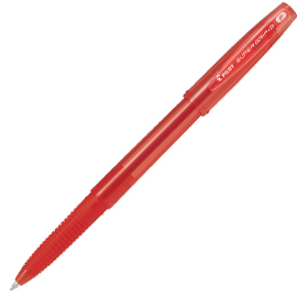 ***Penna a sfera SUPERGRIP G con cappuccio punta 0,7mm rosso PILOT