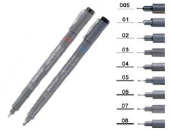 Pennarello Pigment Liner 308 nero 0,5mm Staedtler