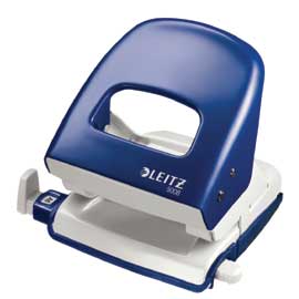 Perforatore 2 fori 5008 WOW blu metal max 30fg LEITZ