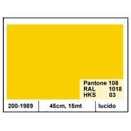 PLASTICA ADESIVA DC-FIX 45CM X 15MT GIALLO 101 LUCIDO(Delist
