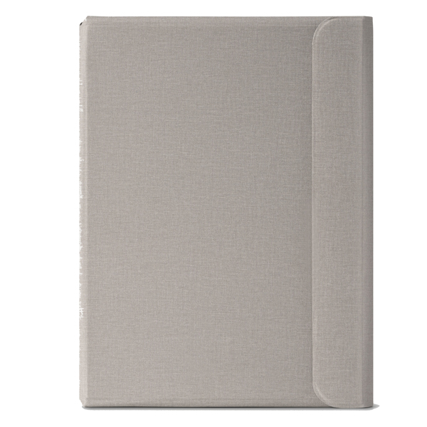 Portablocco Meet c/alette magnetiche dim. 31x25x1,4cm grigio InTempo