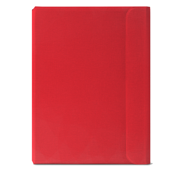 Portablocco Meet c/alette magnetiche dim. 31x25x1,4cm rosso InTempo