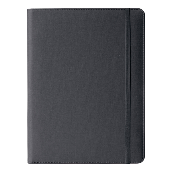 Portablocco Meet c/elastico dim. 31x25x1,4cm antracite InTempo