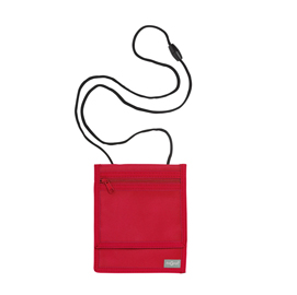 ***Portadocumenti da collo XL Rosso Basic