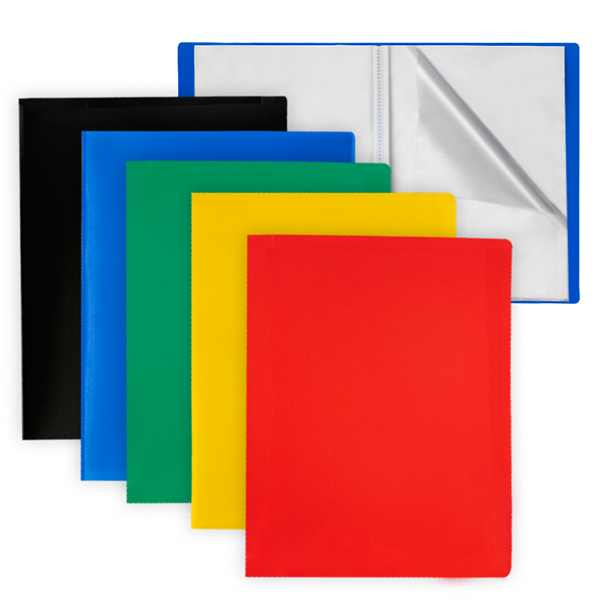 Portalistini 22x30cm - 30 buste lisce assortito Eco Starline (Delist