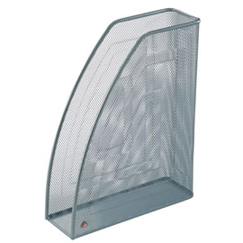 Portariviste MESH in rete metallica argento ALBA
