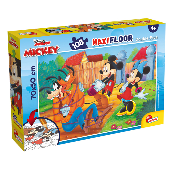 Puzzle Maxi 108pz ''Mickey my friends'' Lisciani