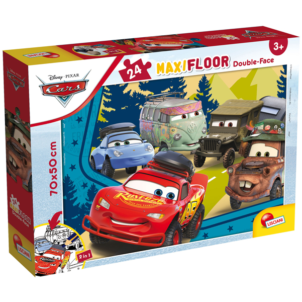 Puzzle Maxi 24pz ''Disney Cars'' Lisciani