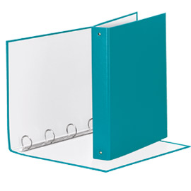 RACCOGLITORE Meeting 30 A4 4R IN PPL Turchese Esselte