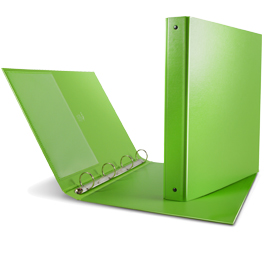 Raccoglitore Nettuno 30 A4 4R verde chiaro Sei Rota(delist