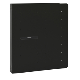 RACCOGLITORE PP 4 ANELLI TONDI MATRIX NERO D30 22X30CM FAVORIT