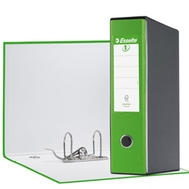 Registratore EUROFILE G53 verde vivida dorso 8cm f.to commerciale ESSELTE