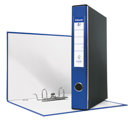 Registratore EUROFILE G54 blu dorso 5cm f.to protocollo ESSELTE