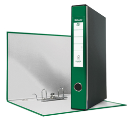 Registratore EUROFILE G54 verde dorso 5cm f.to protocollo ESSELTE