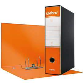 Registratore OXFORD G85 arancio dorso 8cm f.to protocollo ESSELTE
