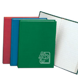 REGISTRO CARTONATO 210X297MM 1RIGO 96FG (384 facciate f.to A4 BLASETTI