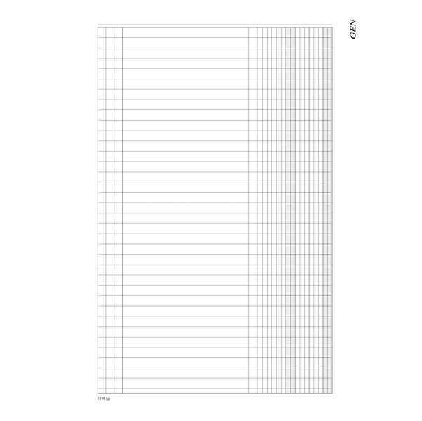 Registro Scadenzario spiralato Gen-Dic 8pag. 29,7x21cm DU131648000 Data Ufficio