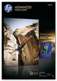 RISMA 20 FG CARTA FOTOGRAFICA HP ADVANCED LUCIDA 250 G/M2 A3/297X420MM