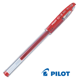 Roller gel G-3 0,7mm rosso PILOT (delist.