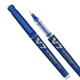 ROLLER HI-TECPOINT V7 RICARICABILE BLU PILOT