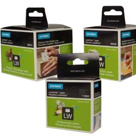 ROTOLO 1000 ETICHETTE MULTIUSO RIMOV. 13X25MM X DYMO LW 113530