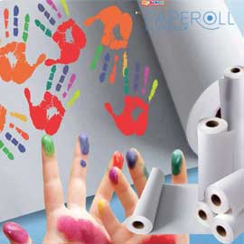 ROTOLO CARTA PAPEROLL BLUEBACK 100mt x 0,5mt I.PLAST