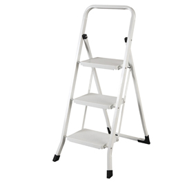 Scaletta a 3 gradini in acciaio verniciato DalI'