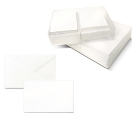 SCATOLA 100biglietti+100buste f.to 9 9x14cm DALMAZIA 8309 SADOCH