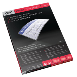 Scatola 100 pouches 2x125mic 216x303mm A4 HighSpeed GBC