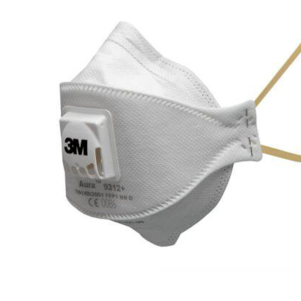 Scatola 10 mascherine 3M Aura 9312+ FFP1 con valvola (vedi cod 95710 (Delist
