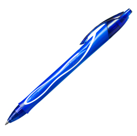 Scatola 12 penna sfera scatto Intensity quick dry blu BIC®