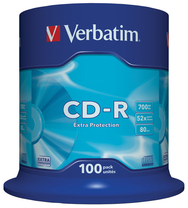 SCATOLA 50 CD-R DATALIFE SPINDLE 1X-52X 700MB SERIGRAFATO EXTRA PROTECTION