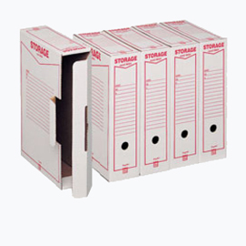 Scatola archivio STORAGE (1601 A4 85x315x223mm REXEL